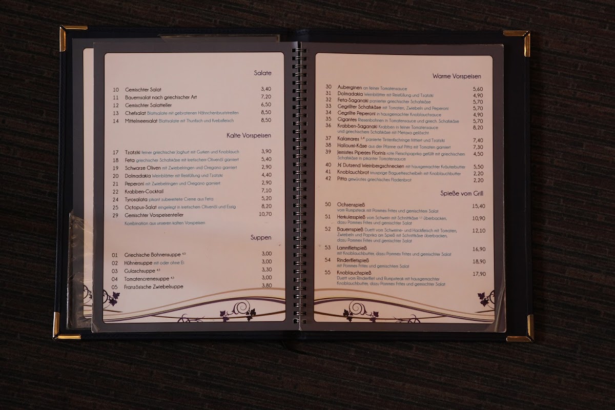 Menu Restaurant Drei Eichen-7